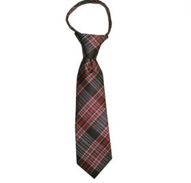 toddler rust plaid