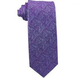 Angel Moroni Lilac Paisley Tie