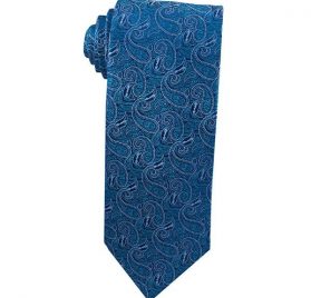 Angel Moroni Teal Paisley Tie