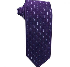 Angel Moroni Purple Tie