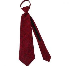 Angel Moroni Red Boys Tie