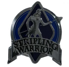Stripling Warrior Blue Pin