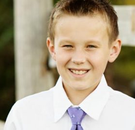 LDS Boys Zipper Ties