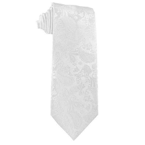 white paisley