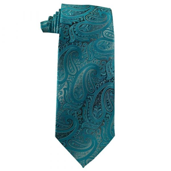 turquoise paisley