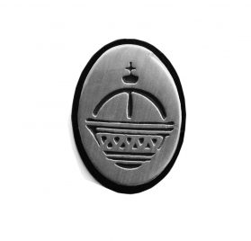 Liahona Antique Silver Pin
