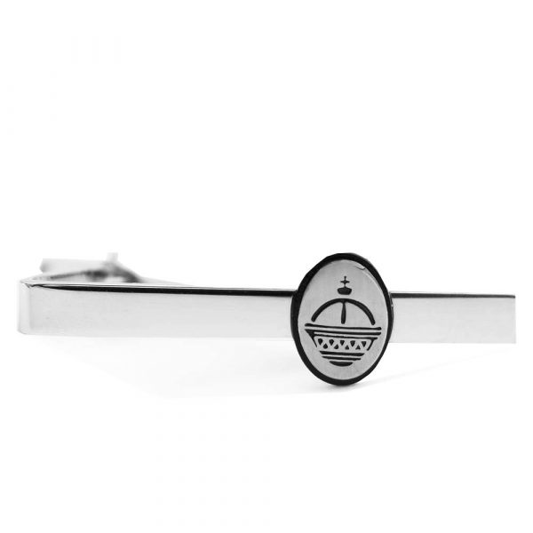 Liahona Antique Silver Tie Bar