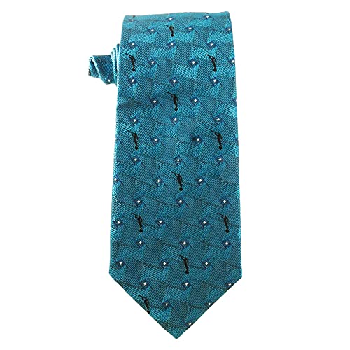 Angel Moroni Aqua Tie