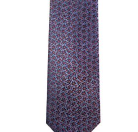 Purple & Blue Floral Men's Tie